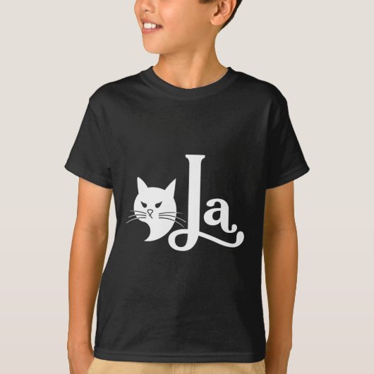 レトロキャットコンマラカマラハリス社長202 Tシャツ (正面)