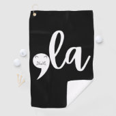 レトロキャットコンマラカマラハリス2024年選挙 ゴルフタオル (インサイチュ)