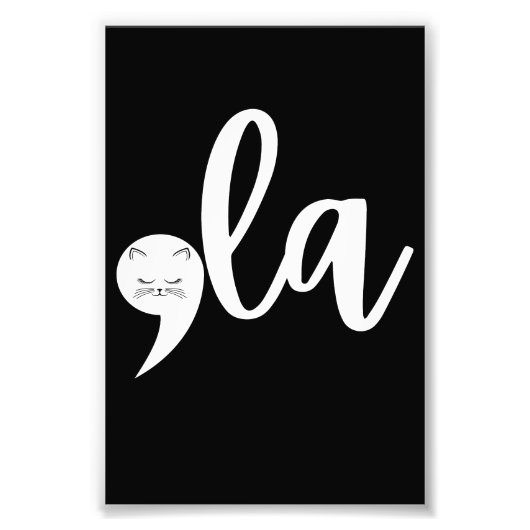 レトロキャットコンマラカマラハリス2024年選挙 フォトプリント            (正面)