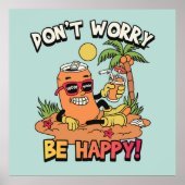 レトロキャラクター ポスター (正面)