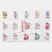 レトロキャラバンオーナーズキッチンタオル キッチンタオル (横)