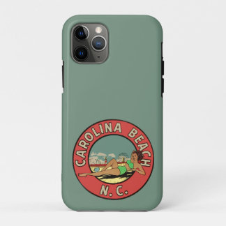 レトロキャロライナビーチラウンデル iPhone 11 PROケース