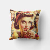 レトロキャンディガールズ クッション (裏面)