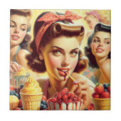 レトロキャンディガールズ タイル (正面)