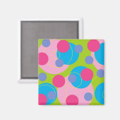 レトロキャンディピンク磁石 マグネット (正面/裏面)