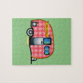 レトロキャンパトレーラークリスマスパズル ジグソーパズル (横)