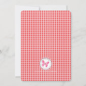 レトロキャンパークリスマス 招待状 (裏面)