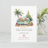 レトロキャンパーホリデームービングアナウンスメント 招待状 (スタンド正面)