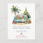 レトロキャンパーホリデームービングアナウンスメント 案内ポストカード (正面)