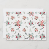 レトロキャンパーメリークリスマスカード シーズンカード (裏面)