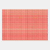 レトロキャンパー素朴クリスマスキャンピンググリーン&レッド ラッピングペーパーシート (正面2)