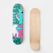 レトロキャンパー/トレーラー&カースケートボード スケートボード (正面)