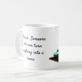 レトロキャンピングカートレーラノマドコーヒーマグ コーヒーマグカップ (正面左)