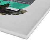 レトロキャンピングカートレーラノマド切断板 カッティングボード (角)