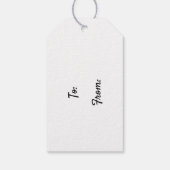 レトロキャンピングカートレーラーギフトラベル ギフトタグ (裏面)