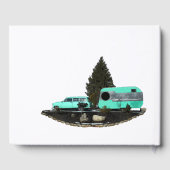 レトロキャンピングカートレーラーゲストブック ゲストブック (裏面)