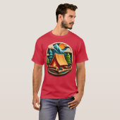 レトロキャンピング4 Tシャツ (正面フル)