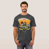 レトロキャンプの日 Tシャツ (正面フル)