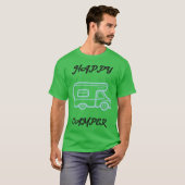 レトロキャンプ ハッピーカンパー Tシャツ (正面フル)