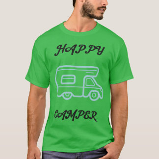 レトロキャンプ ハッピーカンパー Tシャツ