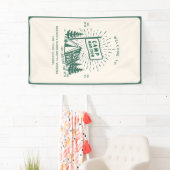 レトロキャンプ ブライズガール キャンピングウィークエンド 横断幕 (インサイチュ)