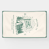 レトロキャンプ ブライズガール キャンピングウィークエンド 横断幕 (横)