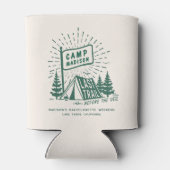 レトロキャンプ ブライズガール キャンピングウィークエンド 缶クーラー (裏面)