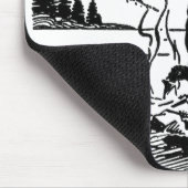 レトロキャンプ マウスパッド (コーナー)