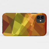 レトロキュビズムと光抽象芸術アート Case-Mate iPhoneケース (裏面(横))