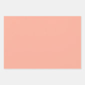 レトロキラキラ星ミッドセンチュリーパターンピンクティール（緑がかった色） ラッピングペーパーシート (正面2)