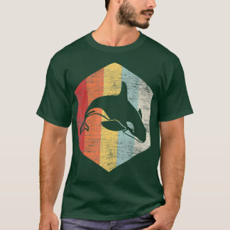 レトロキラークジラ Tシャツ