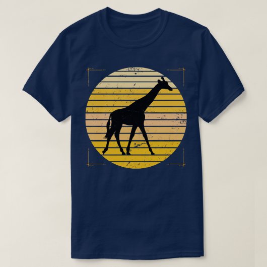 レトロキリン Tシャツ (デザイン正面)