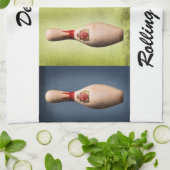 レトロキングピン キッチンタオル (折り畳み)