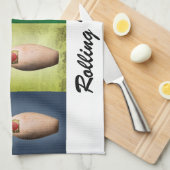 レトロキングピン キッチンタオル (四つ折り)