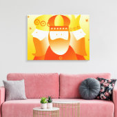 レトロキング キャンバスプリント (インサイチュ (リビング))