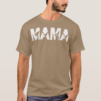 レトロギタリスト母ママ母の日ムー Tシャツ