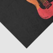 レトロギターギタリストエレクトリックバスギターロックM 薄葉紙 (詳細)