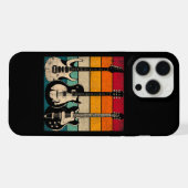 レトロギター iPhoneケース (裏面横)