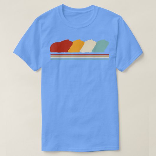 レトロギニアピッグズモルモット5150 Tシャツ (デザイン正面)