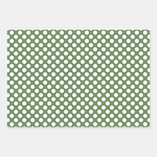 レトロギフトボックスパターンかわいいホリデークリスマス ラッピングペーパーシート (正面3)