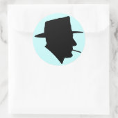 レトロギャングのシール ラウンドシール (バッグ)