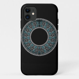 レトロギリシャのディスク iPhone 11 ケース