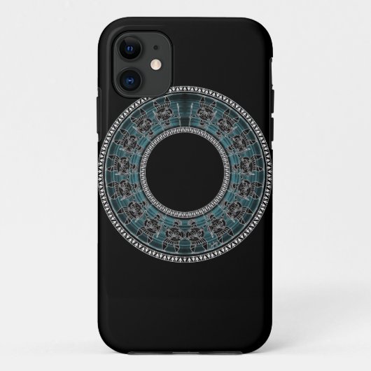 レトロギリシャのディスク Case-Mate iPhoneケース (裏面)