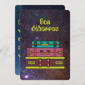 レトロクおもしろいベコワ シーズンカード (正面/裏面)