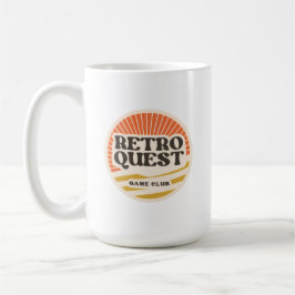 レトロクエスト オールドスクールゲーマー コーヒーマグカップ
