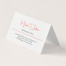 レトロクラシカルプレーンシンプルレッドホワイト