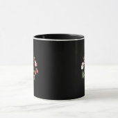 レトロクラシックなクリスマスの季節 マグカップ (中央)
