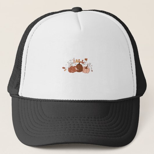 レトロクラシックな秋だよ！ キャップ (正面)