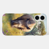 レトロクラシックアフリカサイ Case-Mate iPhoneケース (裏面 (横))