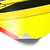 レトロクラシックカーのポスター フォトプリント            (角)